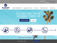 Tablet Screenshot of mobilenav.com